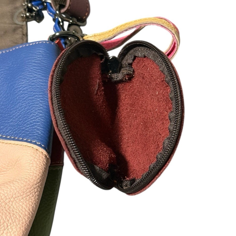 Ameri-Leather Leather Handbag Multicolor Soft Lea… - image 8